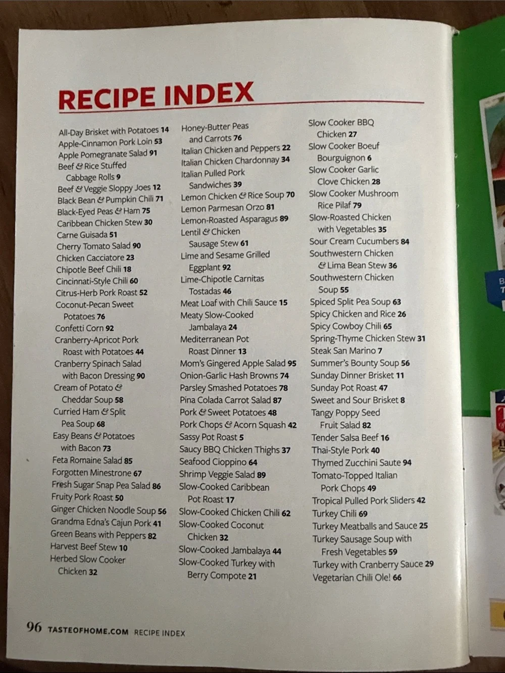 Assorted Recipe Magazines - 8 paperback books & 100’s of meal ideas